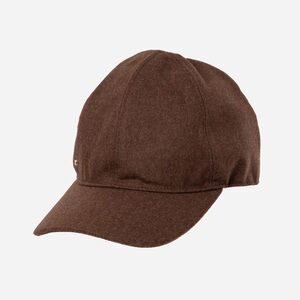 MaxMara Brown Wool Cashmere Cap